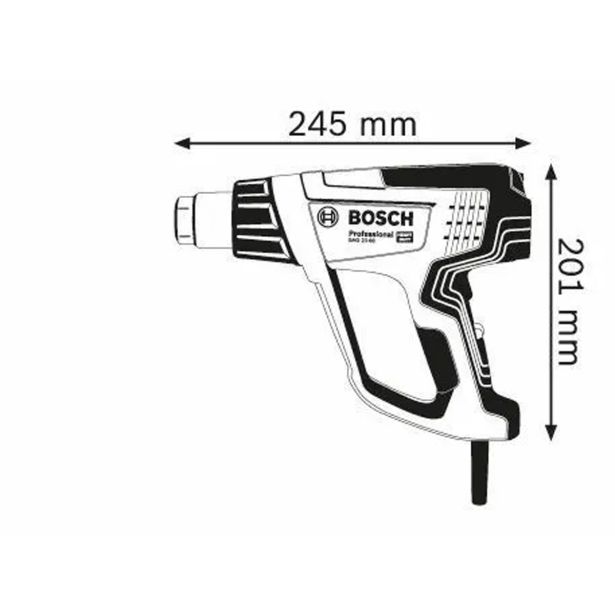 FEN BOSCH PROFESSIONAL GHG 23-66 Z NASTAVKI V KOVČKU