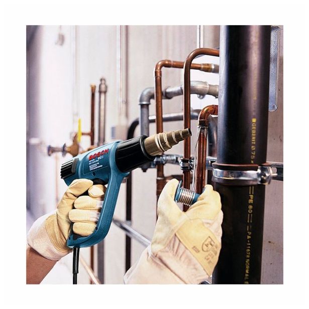 FEN ZA VROČ ZRAK BOSCH GHG 660 LCD + KOMPLET PRIBORA V KOVČKU