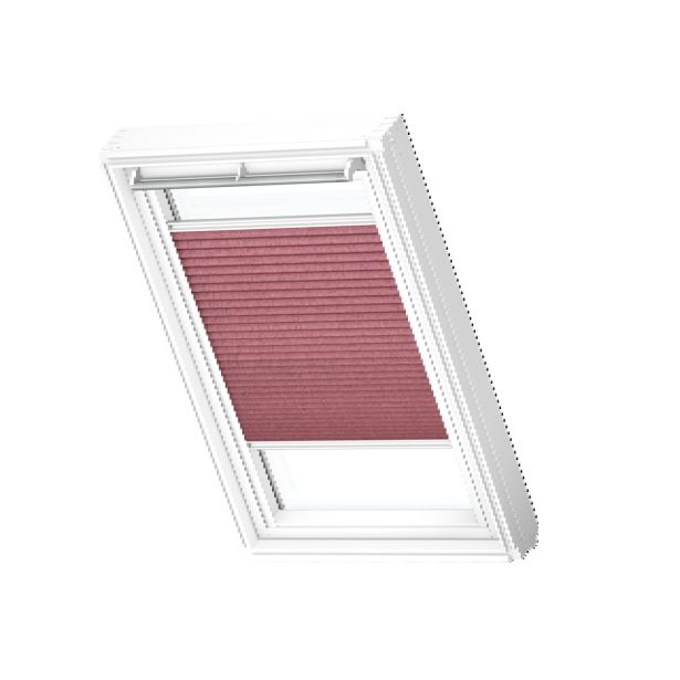 SENČILO ZA STREŠNO OKNO VELUX FHL FK08 1279S PLISE, VINSKO RDEČA