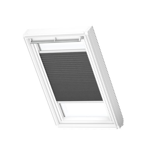 SENČILO ZA STREŠNO OKNO VELUX FHL MK10 1274S PLISE, OGLJENO ČRNA
