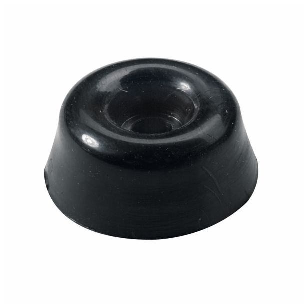 BLAŽILEC HETTICH DIY FI 20X10 MM, PVC ČRN ZAV=8 KOS