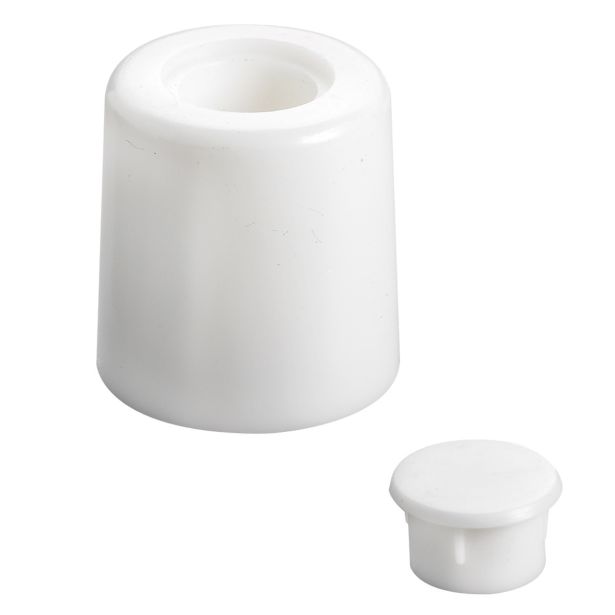 BLAŽILEC ZA VRATA HETTICH DIY, FI 26,5X29, BEL, V ZAVOJU STA 2 KOSA