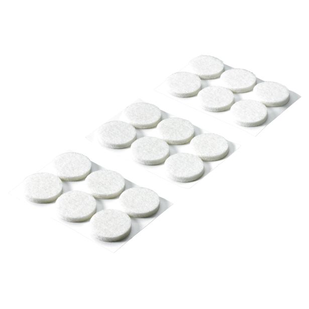 DRSNIK HETTICH DIY,SAMOLEPLJIV FI 28X4,5 MM, BEL, V ZAVOJU JE 18 KOS