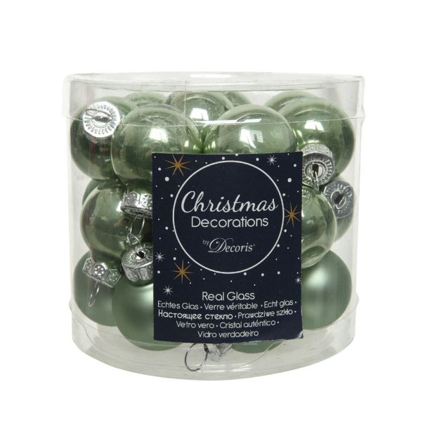 ZELENE STEKLENE BUNKE, 24 KOSOV, PREMER 25 MM