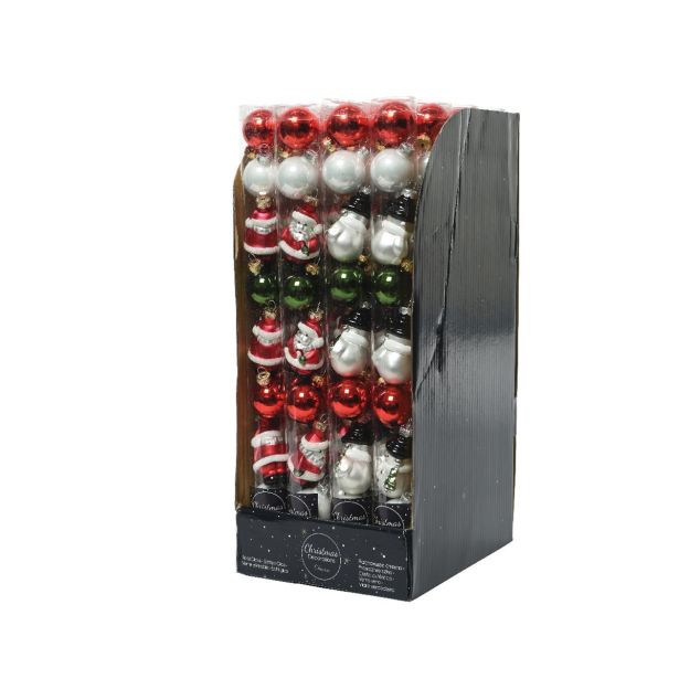 OKRASEK ZA JELKO FI 32 MM, 9/1 SNEŽAK/BOŽIČEK