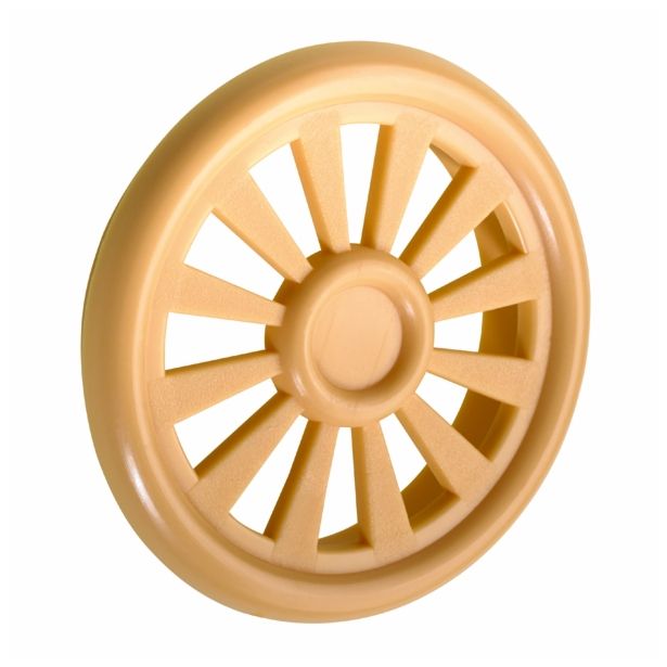 ZRAČNIK HETTICH DIY FI 40 MM, BEŽ PVC ZAV=4 KOS