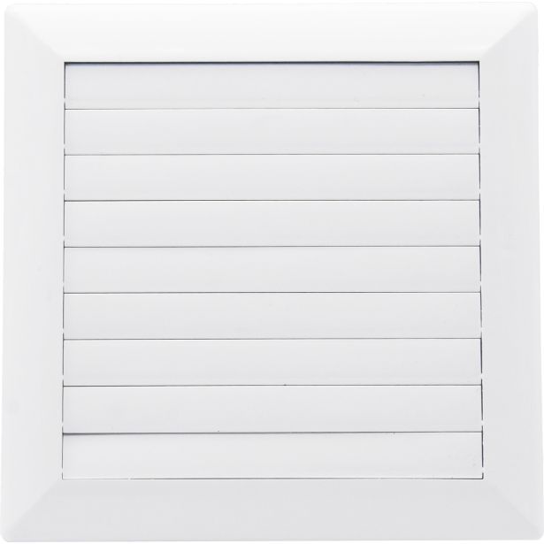 ZRAČNIK Z REGULACIJO AIRROXY FI 80 -150 BEL Z NASTAVLJIVIMI REŠETKAMI