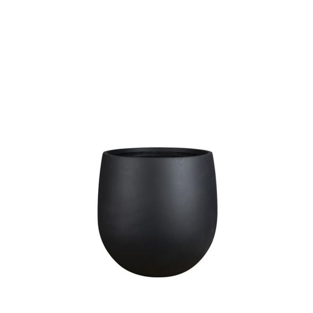 OKRASNI ZUNANJI LONEC ARMIN ČRN 20 V 20 CM