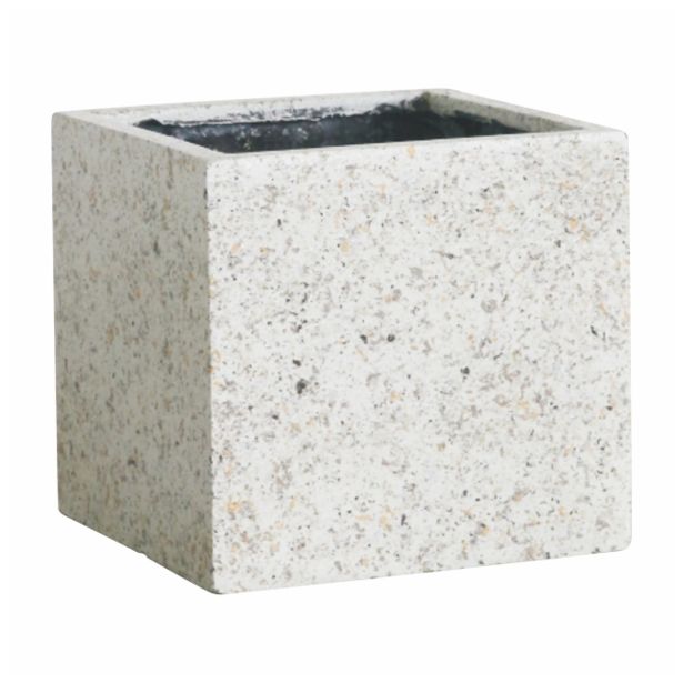 FIBER ZUNANJI LONEC NANTONG YUNFENG PLAIN BOX MARMOR BEL 30 X 30 VIŠINA 30