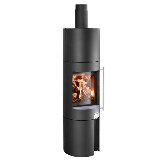KAMINSKA PEČ HAAS+SOHN FICUS-II-RLU 292.12-G BISERNO ČRNA