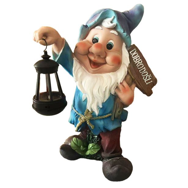 FIGURA, OKRASNA PALČEK DOBRODOŠLI VIŠ. 40 CM