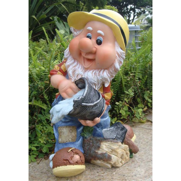 FIGURA, OKRASNA PALČEK GASILEC VIŠ 36 CM