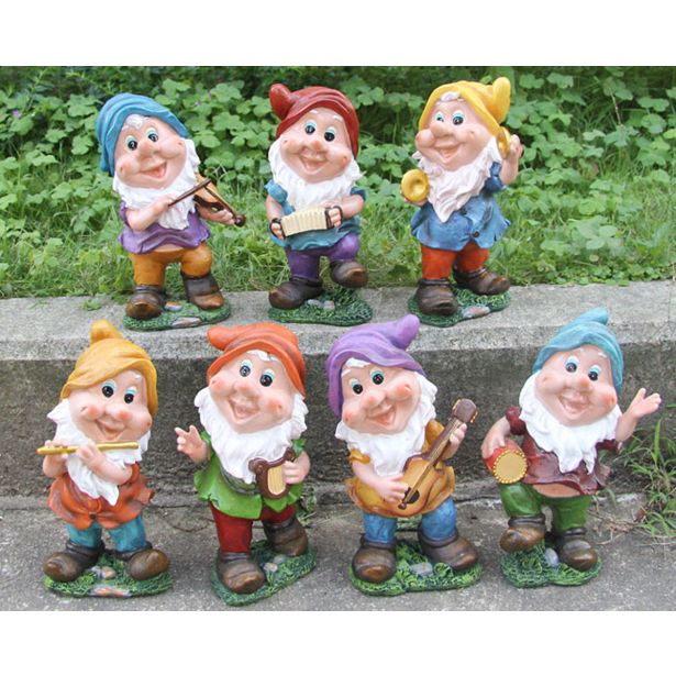 FIGURA, OKRASNA PALČEK GLASBENIK SORTIRANO VIŠ 19 CM