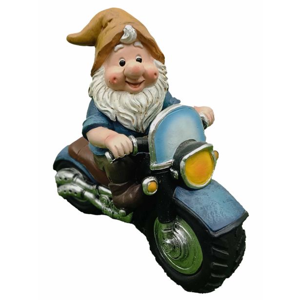 FIGURA, OKRASNA PALČEK NA MOTORJU VIŠ.20 CM