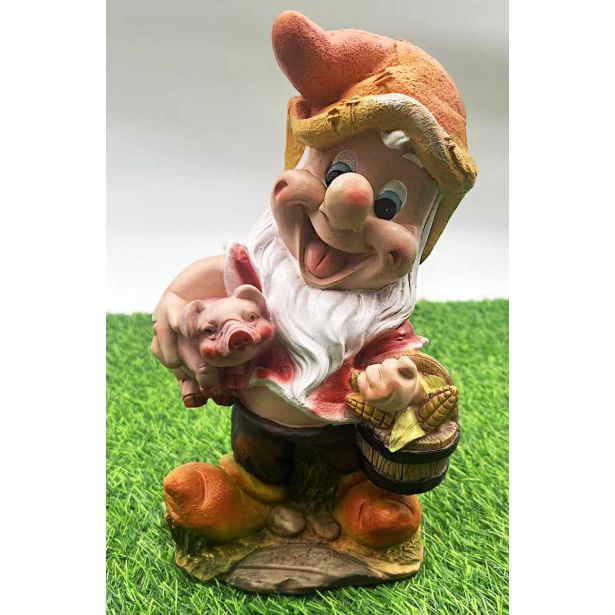 FIGURA, OKRASNA PALČEK S PUJSOM VIŠ.30 CM