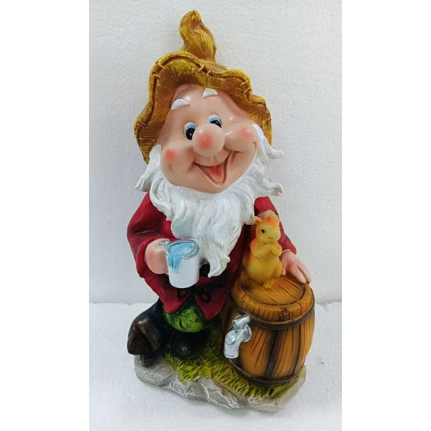 FIGURA, OKRASNA PALČEK S SODOM VIŠ. 27 CM