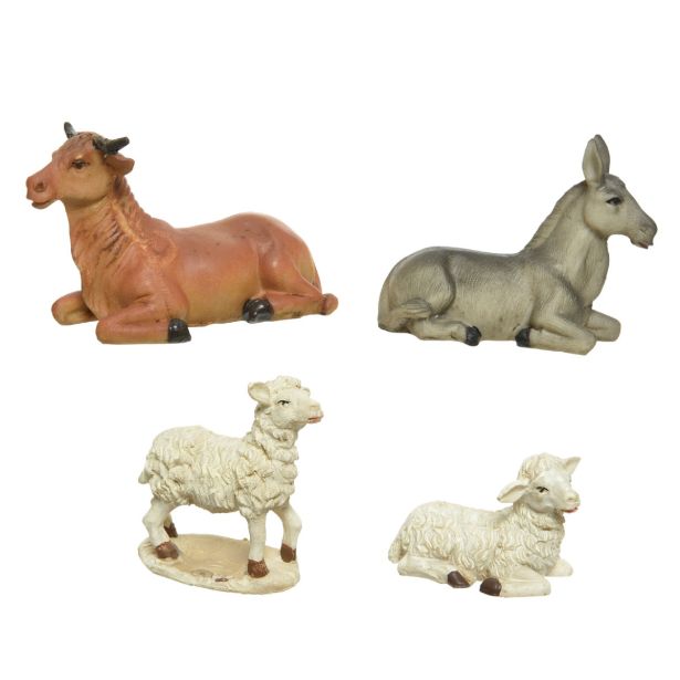 FIGURA ZA JASLICE DECORIS OVCI, KRAVICA, OSLIČEK 4/1
