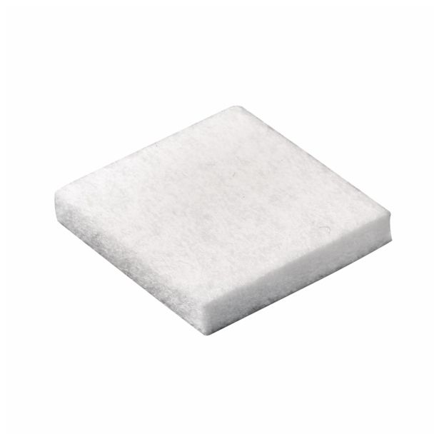 DRSNIK HETTICH DIY FILC 30X30X2.5 MM, BEL SAMOLEPLJIV ZAV=16 KOS