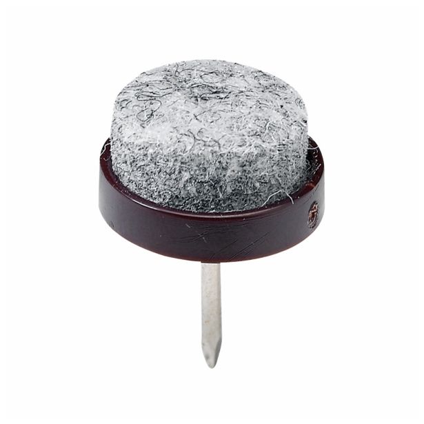 DRSNIK HETTICH DIY FILC FI 17 MM, RJAV Z ŽEBLJIČKOM ZAV=32 KOS