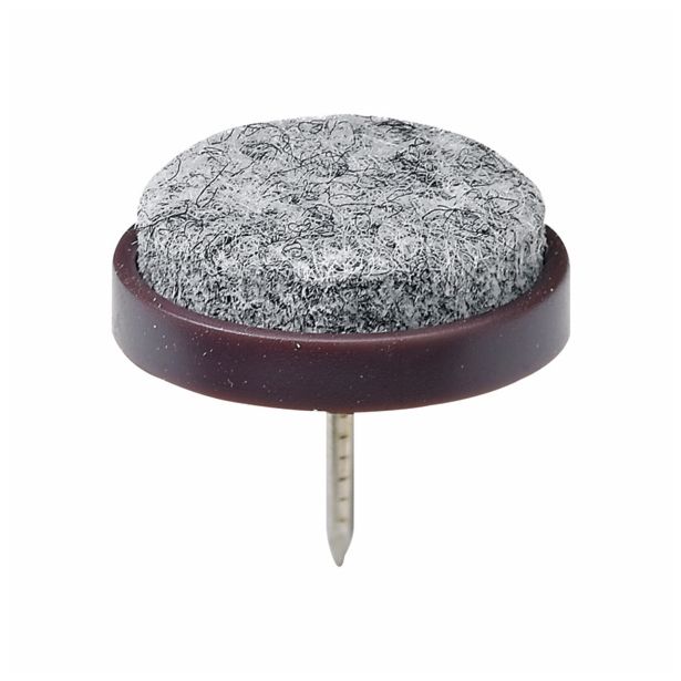 DRSNIK HETTICH DIY FILC FI 24 MM, RJAV Z ŽEBLJIČKOM ZAV=24 KOS