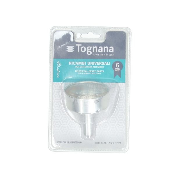 REZERVNI DEL ZA POSODO TOGNANA FILTER ZA KAFETIERO ZA 6 OSEB