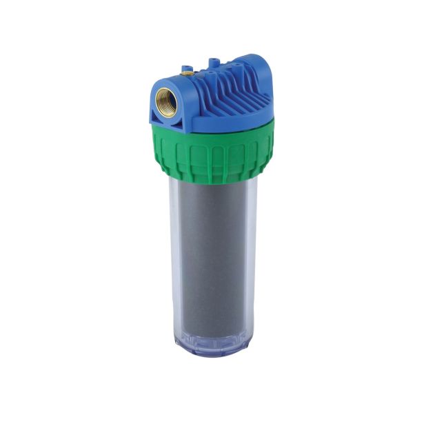 FILTER ZA VODO, ENOJNI EKOM EKO GAC-AKTIVNO OGLJE GR. PRIKL. 25.4 MM, V=310 MM