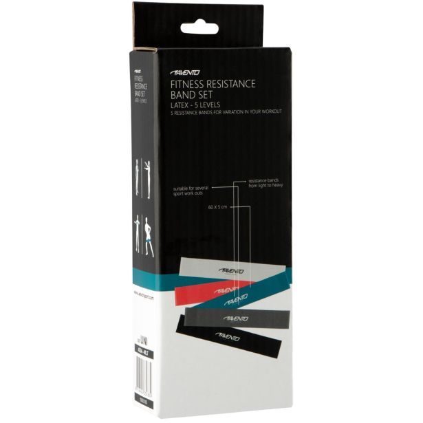 FITNESS ELASTIČNI VADBENI TRAK AVENTO 15-30 KG 42SF