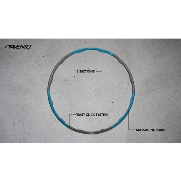 FITNESS OBROČ HULA HOOP AVENTO 1.5 KG