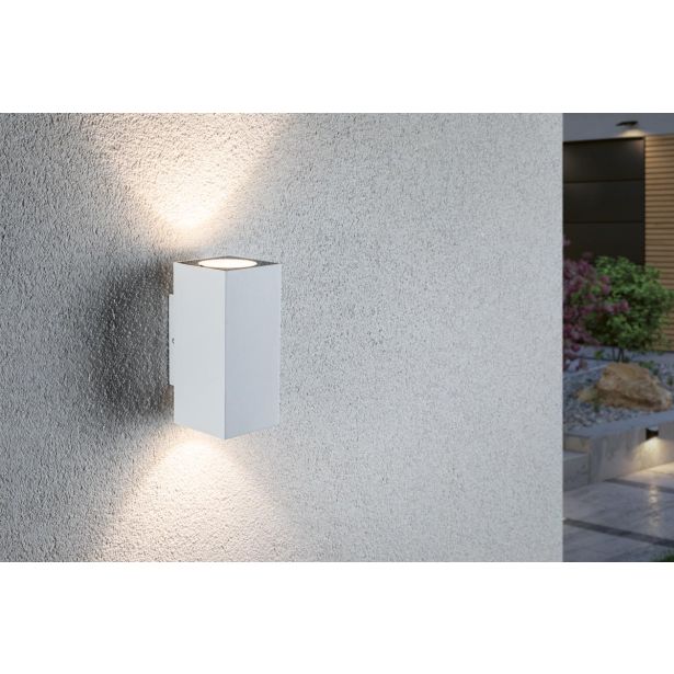 STENSKA VRTNA SVETILKA FLAME LED ANTRACIT 2X3W WW