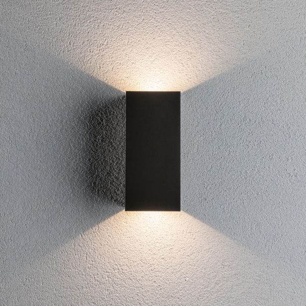 STENSKA VRTNA SVETILKA FLAME LED ANTRACIT 2X5.8W WW