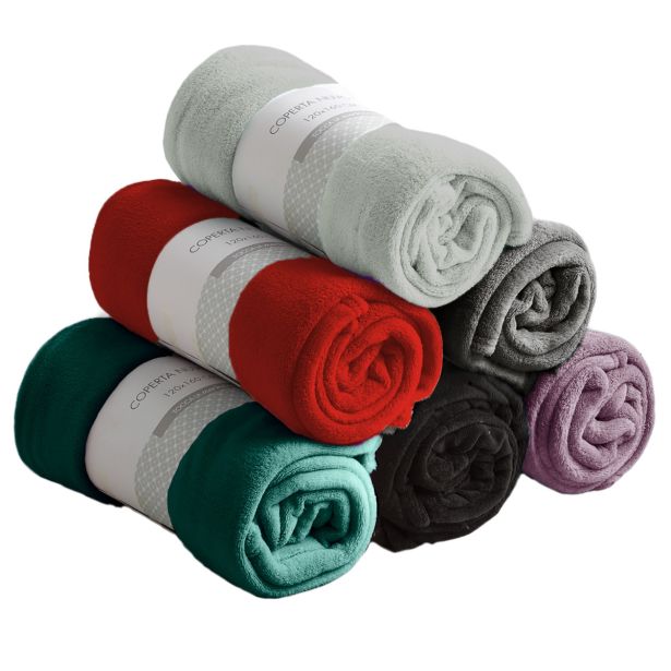 DEKORATIVNA ODEJA AMO LA CASA FLIS POLAR, SORTIRANO, 150X200 CM