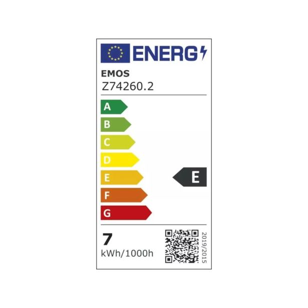 LED ŽARNICA E27 EMOS FLM A60 6W WW FILMENT