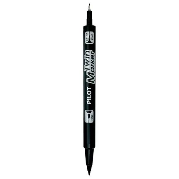 FLOMASTER PILOT TWIN MARKER BG ČRN