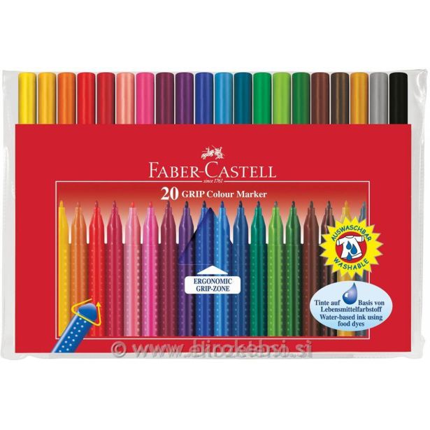 FLOMASTRI FABER CASTEL GRIP 20/1