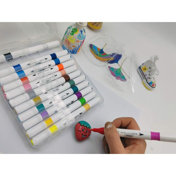 FLOMASTRI TARGET ART ACRYLIC TWIN 12/1 28269