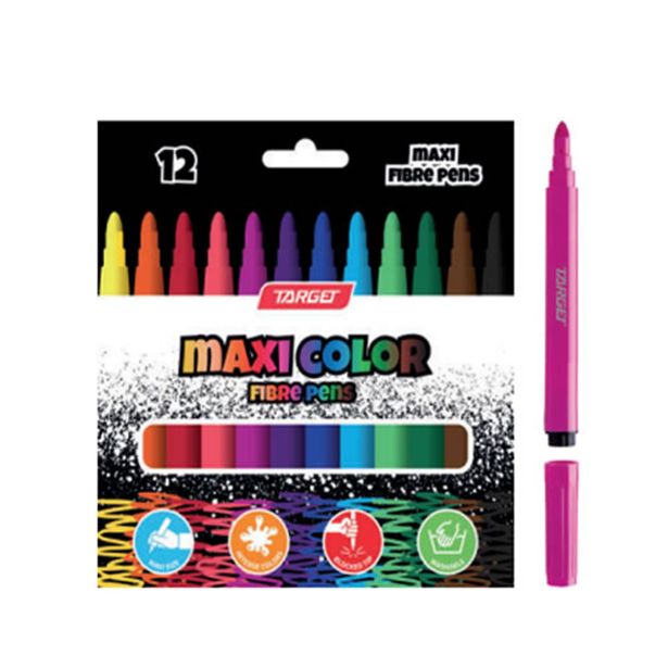 FLOMASTRI TARGET MAXI COLOR BL.12/1 27835