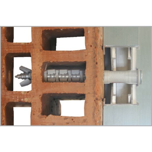 ZIDNI VLOŽEK Z VIJAKOM FM-X5 10X135 VLOŽEK A2F 7X140 VIJAK TORX T40 4KOS