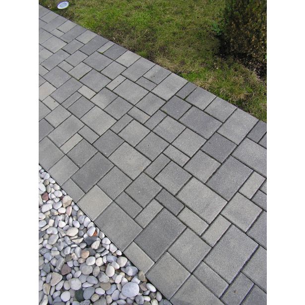 BETONSKI TLAKOVEC ZOBEC FORMA MIX SIVO - ČRNA