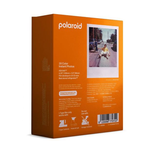 FILM POLAROID ITYPE BARVNI 2 PAK.