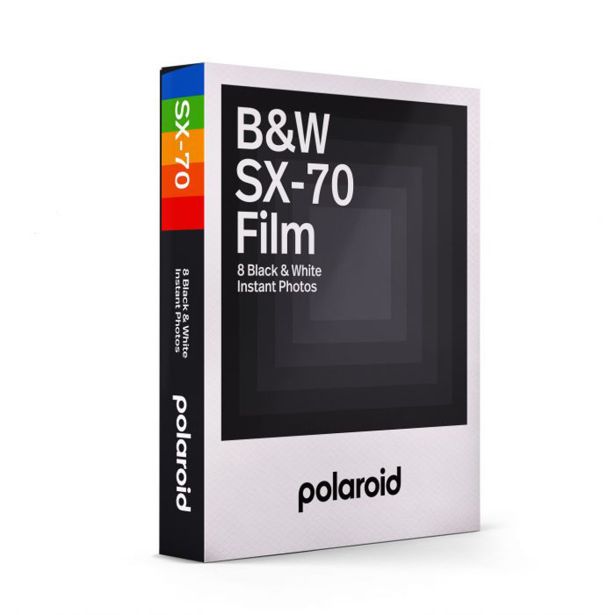 FILM POLAROID SX-70 B&W ENOJNO PAK.