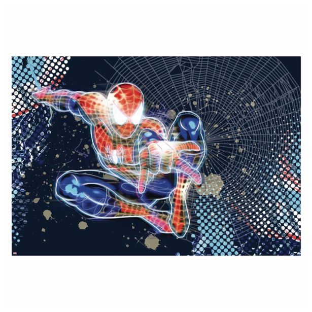FOTOTAPETA 1-DELNA SPIDERMAN NEON 184X127CM KOMAR