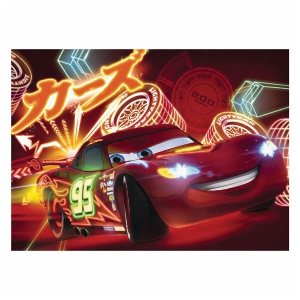 FOTOTAPETA 4-DELNA CARS NEON 254X184CM KOMAR