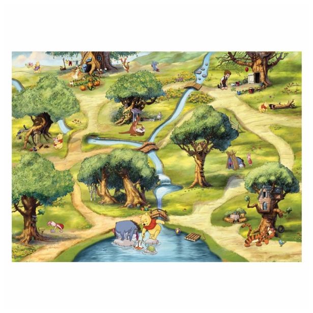 FOTOTAPETA 4-DELNA HUNDERTMORGENWALD 254X184 KOMAR