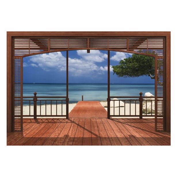 FOTOTAPETA 8-DELNA  EL PARADISO 388X270 CM KOMAR