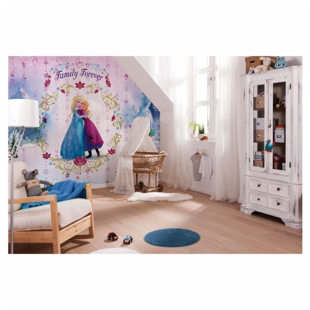 FOTOTAPETA 8-DELNA FROZEN FAMILIY FOREVER 368X254CM KOMAR