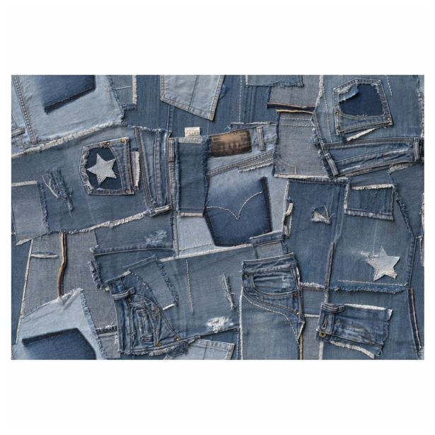 FOTOTAPETA 8-DELNA JEANS 368 X 254 CM KOMAR