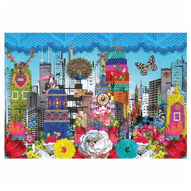 FOTOTAPETA 8-DELNA MELLI MELLO CITY 368X254 CM KOMAR