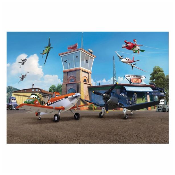 FOTOTAPETA 8-DELNA PLANES TERMINAL 368X254CM KOMAR