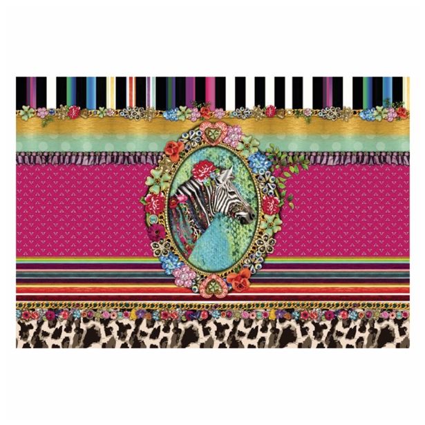 FOTOTAPETA 8DELNA MELLI  MELLO ZEBRA 368X254 CM KOMAR