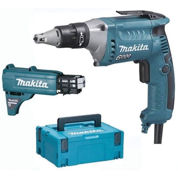 ELEKTRIČNI VIJAČNIK S PODAJALNIKOM MAKITA FS6300JX2